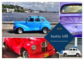 Austin A40 – Die britische Auto-Legende Devon (Wandkalender 2024 DIN A2 quer), CALVENDO Monatskalender von von Loewis of Menar,  Henning