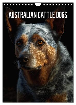 Australian Cattle Dogs (Wandkalender 2024 DIN A4 hoch), CALVENDO Monatskalender von Alberts,  Tim