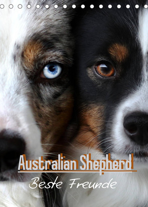 Australian Shepherd – Beste Freunde (Tischkalender 2022 DIN A5 hoch) von Youlia