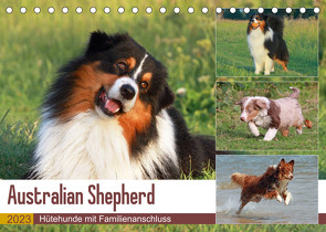 Australian Shepherd – Hütehunde mit Familienanschluss (Tischkalender 2023 DIN A5 quer) von Mielewczyk,  Barbara