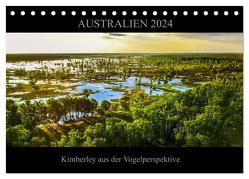 Australien 2024 Kimberley aus der Vogelperspektive (Tischkalender 2024 DIN A5 quer), CALVENDO Monatskalender von Buch,  Sylwia