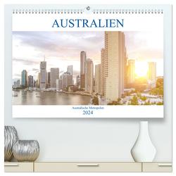 Australien – Australische Metropolen (hochwertiger Premium Wandkalender 2024 DIN A2 quer), Kunstdruck in Hochglanz von pixs:sell,  pixs:sell