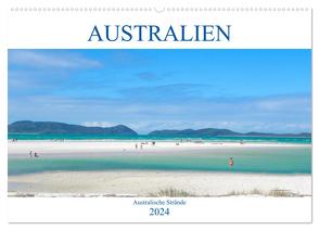 Australien – Australische Strände (Wandkalender 2024 DIN A2 quer), CALVENDO Monatskalender von pixs:sell,  pixs:sell