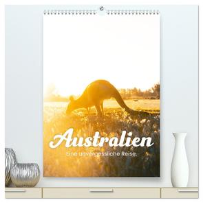 Australien – Eine unvergessliche Reise. (hochwertiger Premium Wandkalender 2024 DIN A2 hoch), Kunstdruck in Hochglanz von SF,  SF