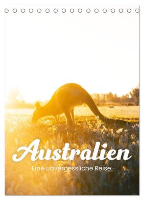 Australien – Eine unvergessliche Reise. (Tischkalender 2024 DIN A5 hoch), CALVENDO Monatskalender von SF,  SF