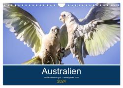 Australien – einfach tierisch gut (Wandkalender 2024 DIN A4 quer), CALVENDO Monatskalender von Bergwitz,  Uwe