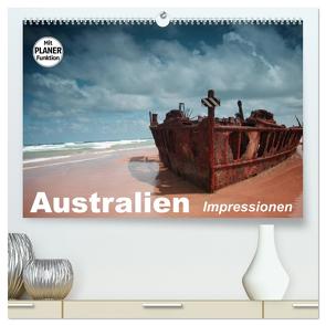 Australien. Impressionen (hochwertiger Premium Wandkalender 2024 DIN A2 quer), Kunstdruck in Hochglanz von Stanzer,  Elisabeth