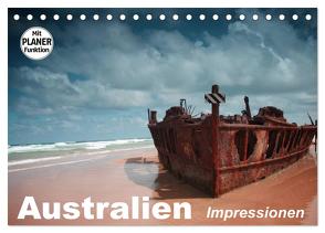 Australien. Impressionen (Tischkalender 2024 DIN A5 quer), CALVENDO Monatskalender von Stanzer,  Elisabeth