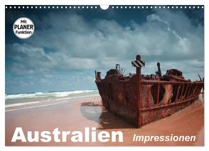 Australien. Impressionen (Wandkalender 2024 DIN A3 quer), CALVENDO Monatskalender von Stanzer,  Elisabeth