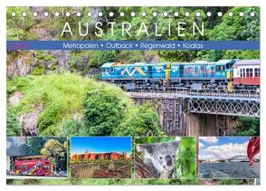 Australien – Metropolen • Outback • Regenwald • Koalas (Tischkalender 2024 DIN A5 quer), CALVENDO Monatskalender von Meyer,  Dieter