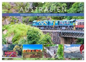 Australien – Metropolen • Outback • Regenwald • Koalas (Wandkalender 2024 DIN A2 quer), CALVENDO Monatskalender von Meyer,  Dieter