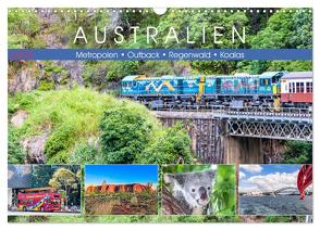 Australien – Metropolen • Outback • Regenwald • Koalas (Wandkalender 2024 DIN A3 quer), CALVENDO Monatskalender von Meyer,  Dieter