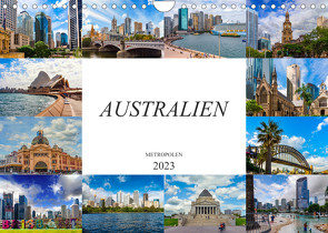 Australien Metropolen (Wandkalender 2023 DIN A4 quer) von Meutzner,  Dirk