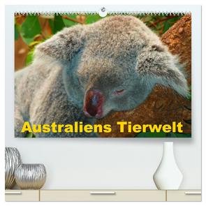 Australiens Tierwelt (hochwertiger Premium Wandkalender 2024 DIN A2 quer), Kunstdruck in Hochglanz von Stanzer,  Elisabeth