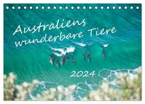 Australiens wunderbare Tiere (Tischkalender 2024 DIN A5 quer), CALVENDO Monatskalender von Viehmann,  Jiri