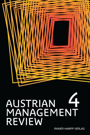 AUSTRIAN MANAGEMENT REVIEW von Güttel,  Wolfgang H.