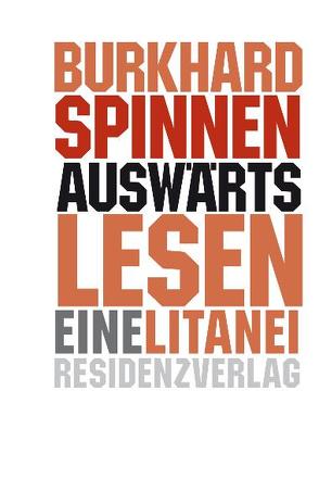 Auswärtslesen von Spinnen,  Burkhard