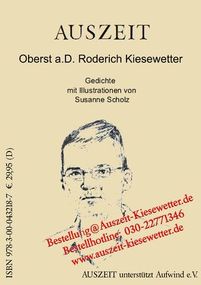 AUSZEIT von Kiesewetter,  Roderich, Scholz,  Susanne