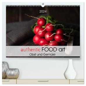 authentic FOOD art Obst und Gemüse (hochwertiger Premium Wandkalender 2024 DIN A2 quer), Kunstdruck in Hochglanz von Dysli,  Chantal