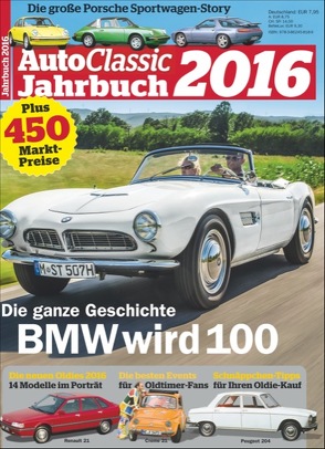 AUTO CLASSIC Jahrbuch 2016 von Jürisch,  Sven