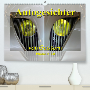 Autogesichter von Gestern Photoart 1.0 (Premium, hochwertiger DIN A2 Wandkalender 2020, Kunstdruck in Hochglanz) von Laue,  Ingo