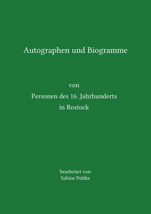 Autographen und Biogramme von Pettke,  Sabine