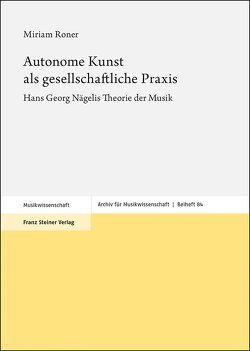 Autonome Kunst als gesellschaftliche Praxis von Roner,  Miriam