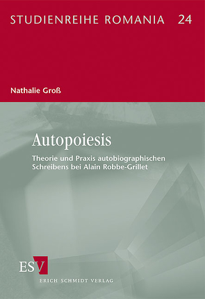 Autopoiesis von Groß,  Nathalie