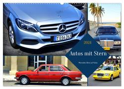 Autos mit Stern – Mercedes-Benz auf Kuba (Wandkalender 2024 DIN A2 quer), CALVENDO Monatskalender von von Loewis of Menar,  Henning