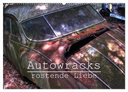 Autowracks – rostende Liebe (Wandkalender 2024 DIN A2 quer), CALVENDO Monatskalender von Laue,  Ingo