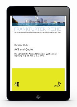 AVB und Quote von Waller,  Christian, Wandt,  Manfred