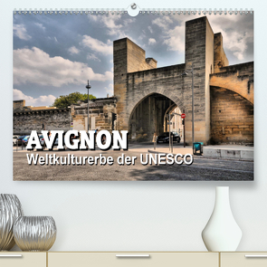 Avignon – Weltkulturerbe der UNESCO (Premium, hochwertiger DIN A2 Wandkalender 2021, Kunstdruck in Hochglanz) von Bartruff,  Thomas