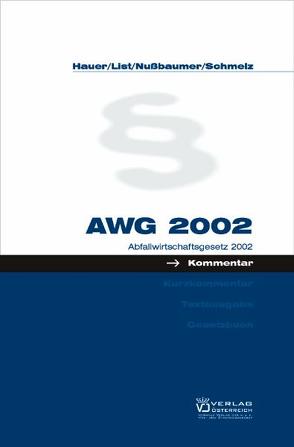 AWG 2002 von List,  Wolfgang, Schmelz,  Christian