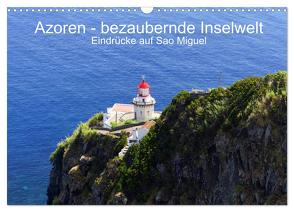 Azoren – bezaubernde Inselwelt. Eindrücke auf Sao Miguel (Wandkalender 2024 DIN A3 quer), CALVENDO Monatskalender