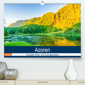 Azoren: Europas Flora- und Faunaparadies (Premium, hochwertiger DIN A2 Wandkalender 2021, Kunstdruck in Hochglanz) von Krauss,  Benjamin