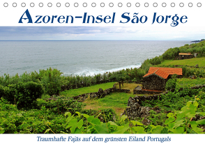 Azoren-Insel Sao Jorge – traumhafte Fajas auf dem grünsten Eiland Portugals (Tischkalender 2021 DIN A5 quer) von Thiem-Eberitsch,  Jana