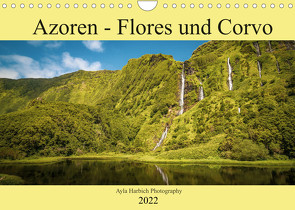 Azoren Landschaften – Flores und Corvo (Wandkalender 2022 DIN A4 quer) von Harbich,  Ayla