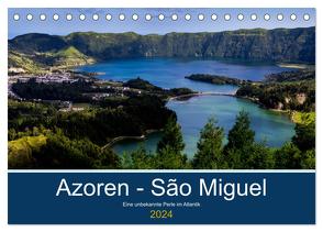 Azoren – São Miguel (Tischkalender 2024 DIN A5 quer), CALVENDO Monatskalender von HM-Fotodesign,  HM-Fotodesign