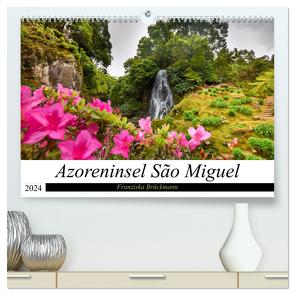 Azoreninsel São Miguel (hochwertiger Premium Wandkalender 2024 DIN A2 quer), Kunstdruck in Hochglanz von Brückmann,  Franziska