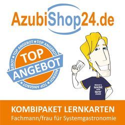 AzubiShop24.de Kombi-Paket Lernkarten Fachmann/-frau für Systemgastronomie von Nohl,  Richarda, Rung-Kraus,  Michaela