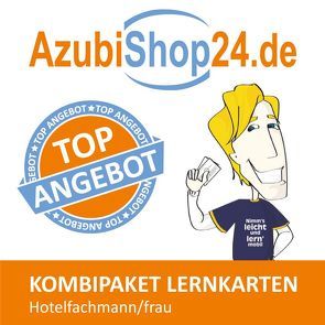 AzubiShop24.de Kombi-Paket Lernkarten Hotelfachmann/-frau von Kamholz,  Albert, Rung-Kraus,  Michaela