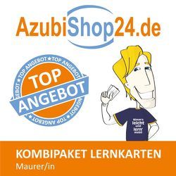 AzubiShop24.de Kombi-Paket Lernkarten Maurer/-in von Christiansen,  Jennifer, Szofer,  Norman