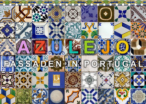 Azulejo-Fassaden in Portugal (Tischkalender 2023 DIN A5 quer) von Gnauck,  Thomas