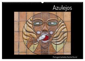 Azulejos – Portugals beliebte Kachel Kunst (Wandkalender 2024 DIN A2 quer), CALVENDO Monatskalender von Meyer © Stimmungsbilder1,  Marion