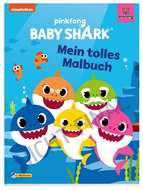 Baby Shark: Baby Shark: Mein tolles Malbuch