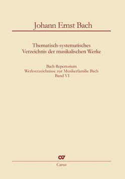 Bach-Repertorium 6: Johann Ernst Bach von Klaus,  Rettinghaus