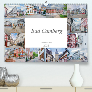 Bad Camberg Impressionen (Premium, hochwertiger DIN A2 Wandkalender 2022, Kunstdruck in Hochglanz) von Meutzner,  Dirk