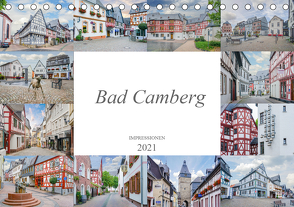 Bad Camberg Impressionen (Tischkalender 2021 DIN A5 quer) von Meutzner,  Dirk