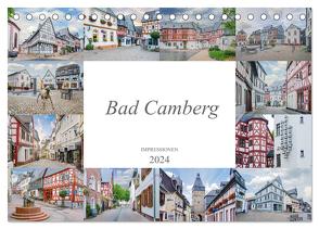 Bad Camberg Impressionen (Tischkalender 2024 DIN A5 quer), CALVENDO Monatskalender von Meutzner,  Dirk