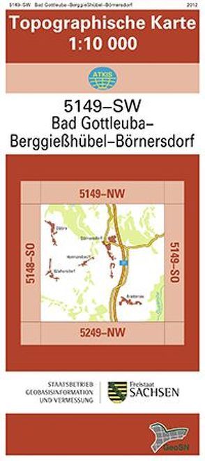 Bad Gottleuba-Berggießhübel-Börnersdorf (5149-SW)